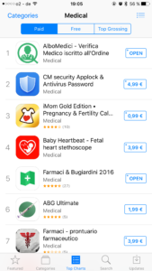AlboMedici 1.0 – Ranked #1 in Top Paid Medical Applications